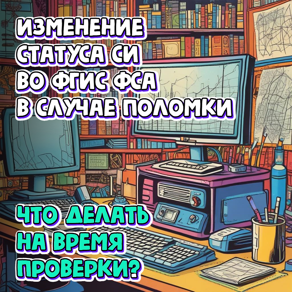 Изменение статуса СИ во ФГИС ФСА в случае поломки. Что делать на время проверки?