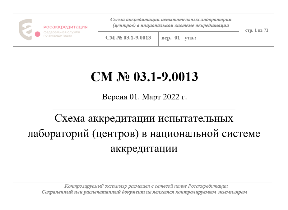 ФСА опубликовала новые схемы аккредитации отдельно под каждый вид деятельности (2022 год)