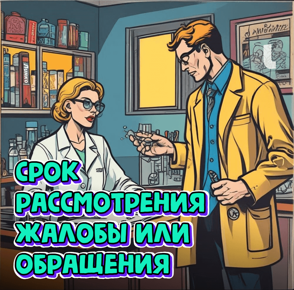 В течение какого времени лаборатория должна рассматривать жалобы и обращения