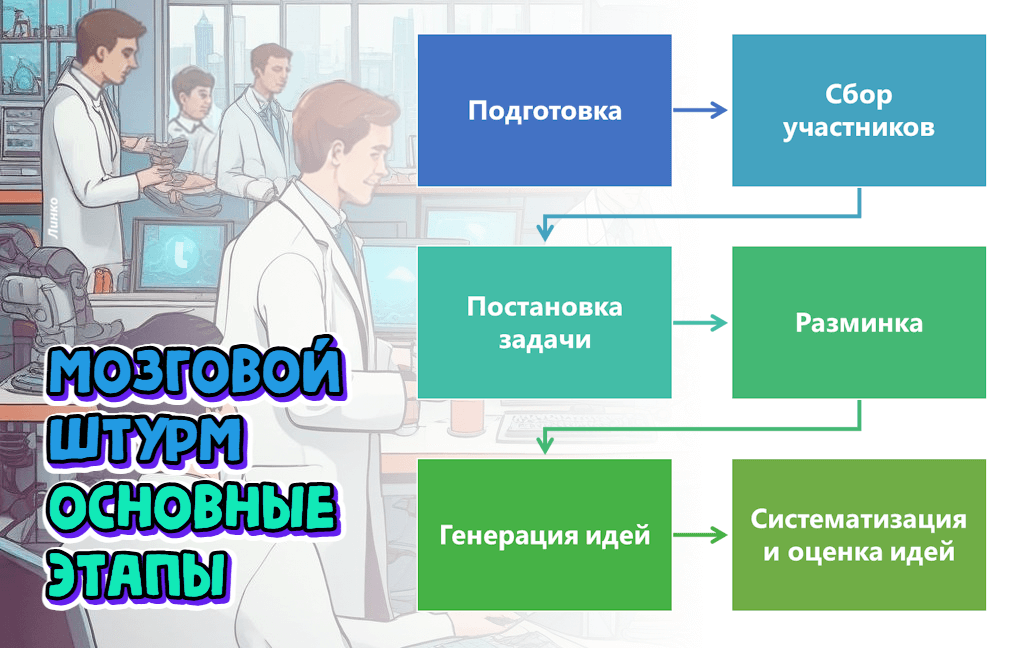 Применение мозгового штурма в лаборатории