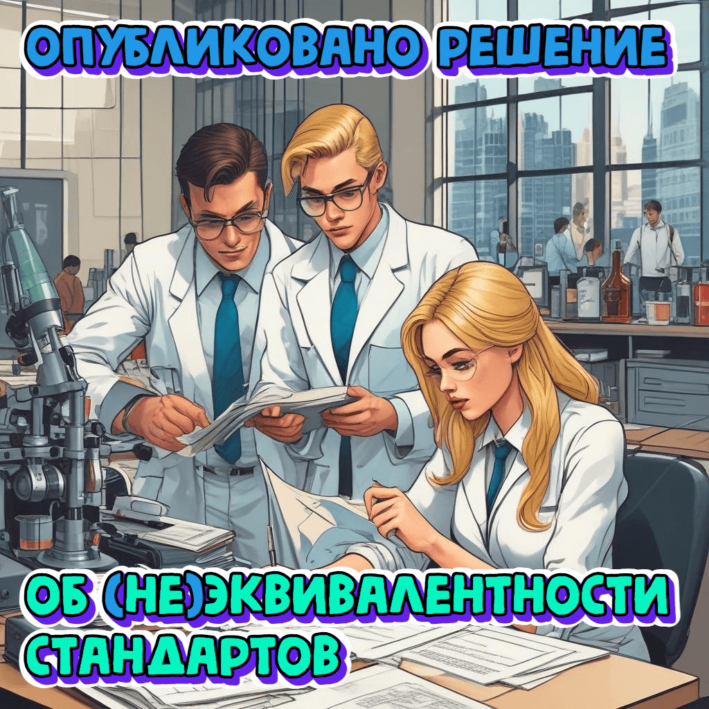 18 стандартов для лабораторий оказались неэквиваленты. Опубликовано решение Рабочей группы при Росстандарте и ФСА