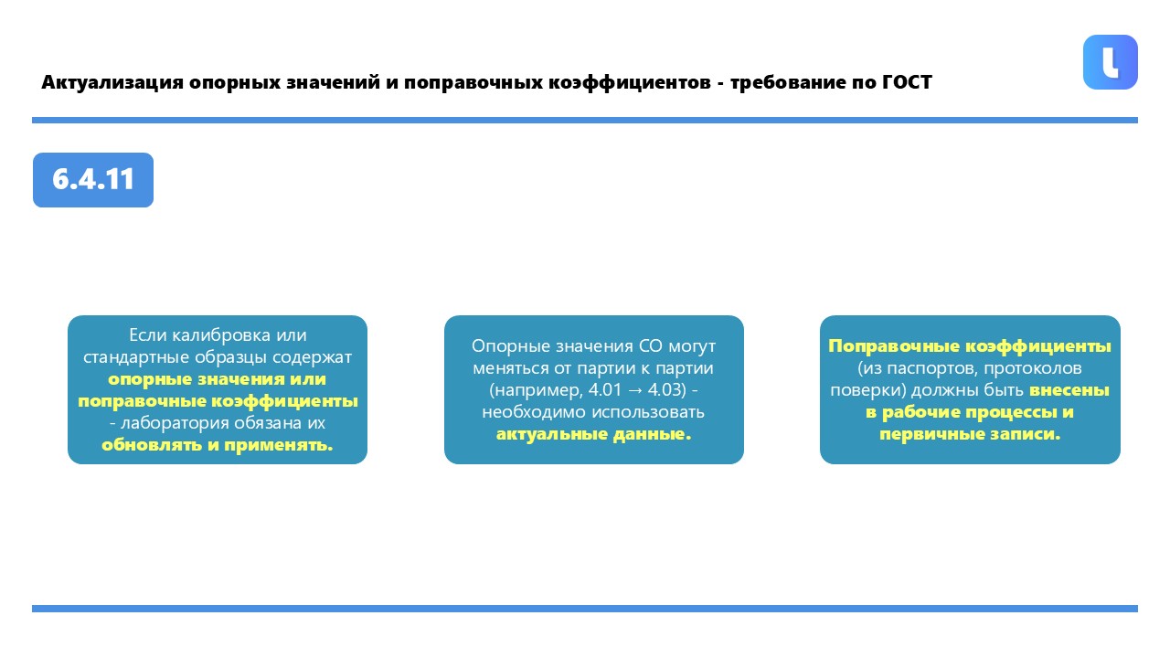 Где указаны поправочные коэффициенты