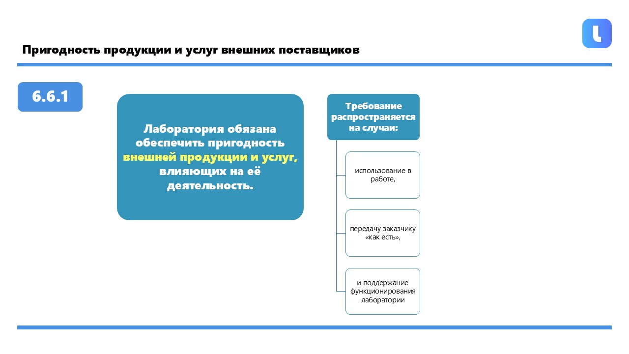 Требования раздела 6.6 применяются в трёх случаях