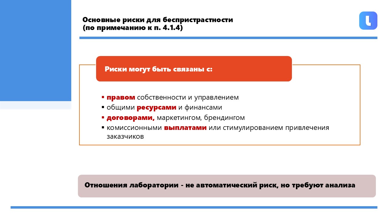 Демонстрация устранения рисков
