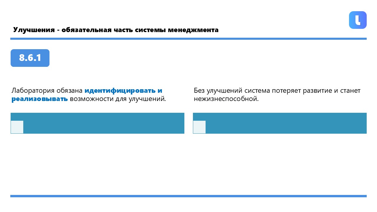Цикл PDCA требует обязательного этапа улучшения