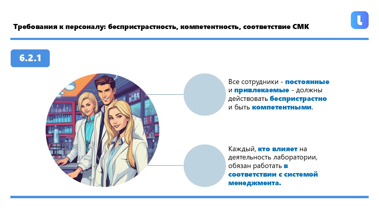 Требования ко всему привлекаемому персоналу