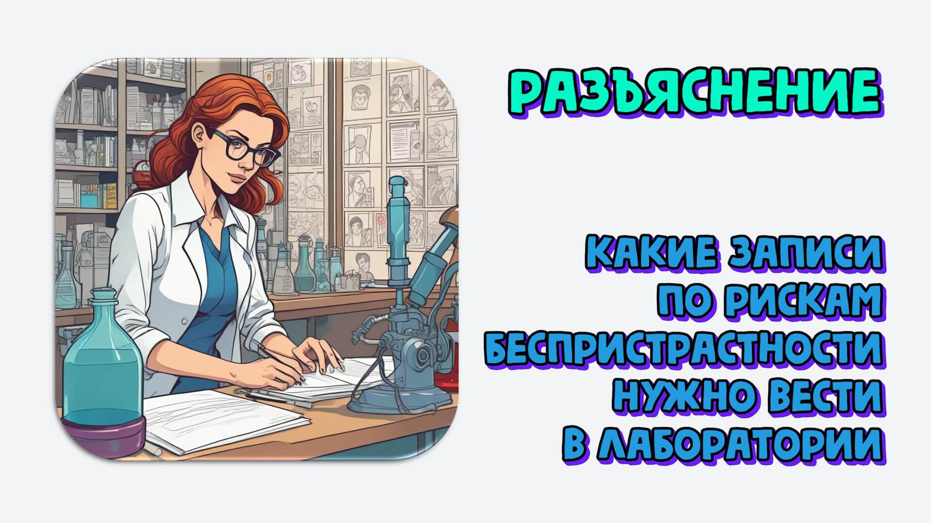 Какие записи по рискам беспристрастности нужно вести в лаборатории. Разъяснение